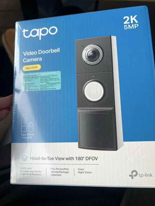 Sonerie cu camera Tapo