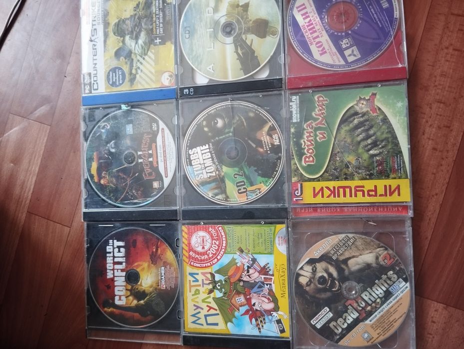 Продам диски ПК ,пс2