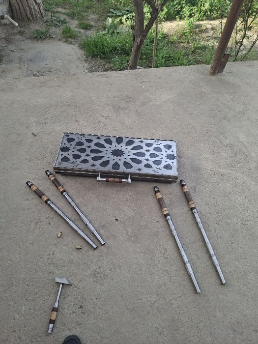 Мангал чемадан, янги