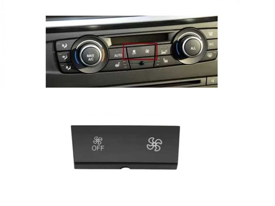 Капаче за бутон на климатроник за BMW E87, E90, E84, F25