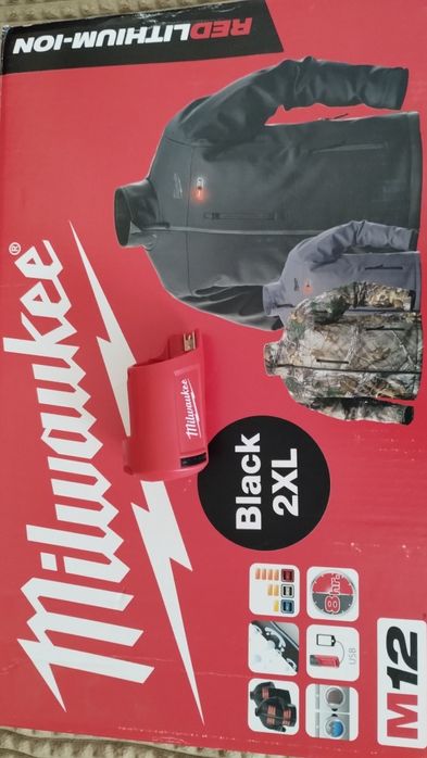 Продавам  яке с подгряване Milwaukee M12HJBL4-0  2XL