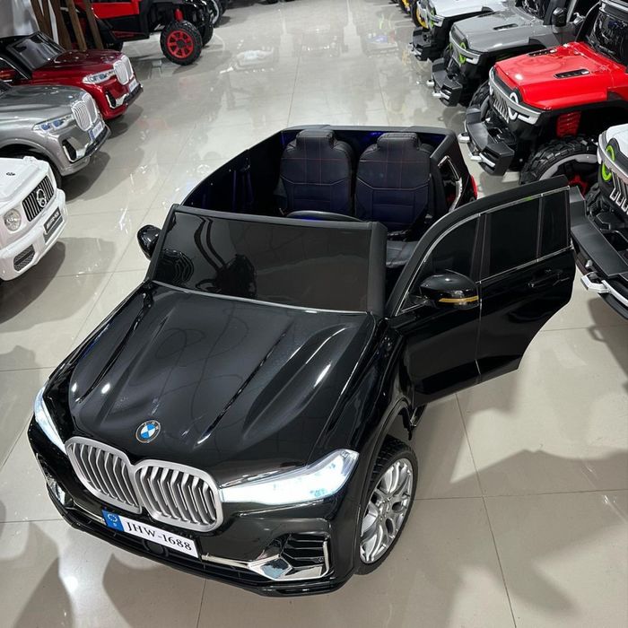 Детский электромобиль двухместный BMW JHW-1688 польный привод 4WD
