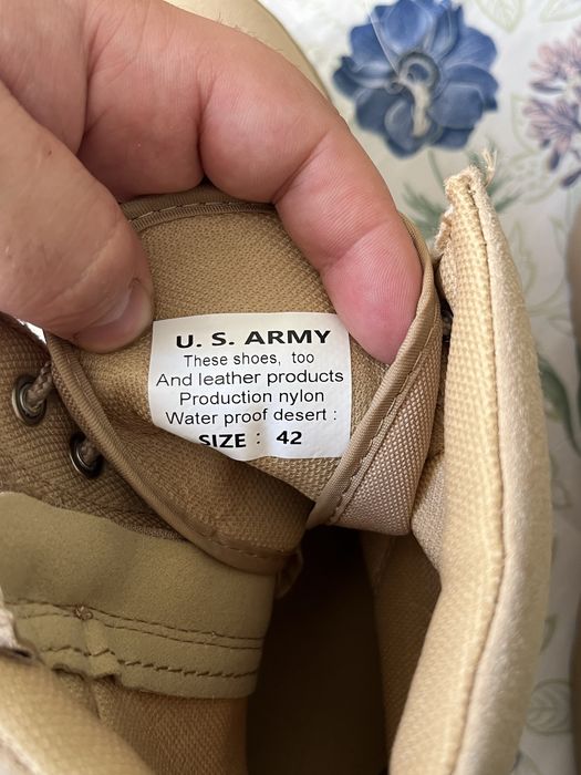 Новые берцы из США