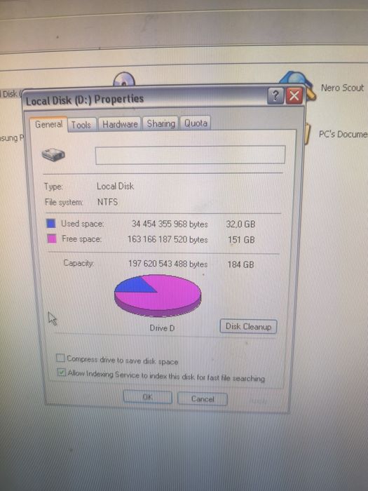 Компютър настолен , безжична мишка, клавиатура и монитор