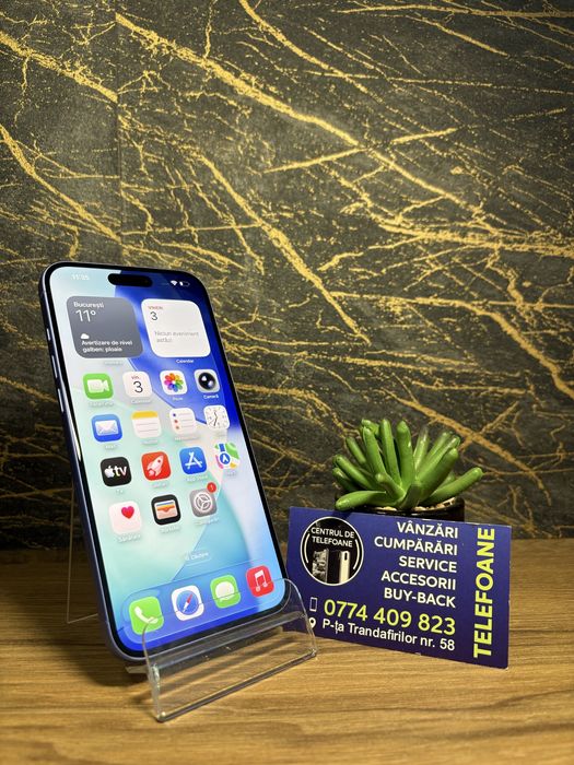 Iphone 16 Plus/128Gb/Garantie Centrul de Telefoane/Rate