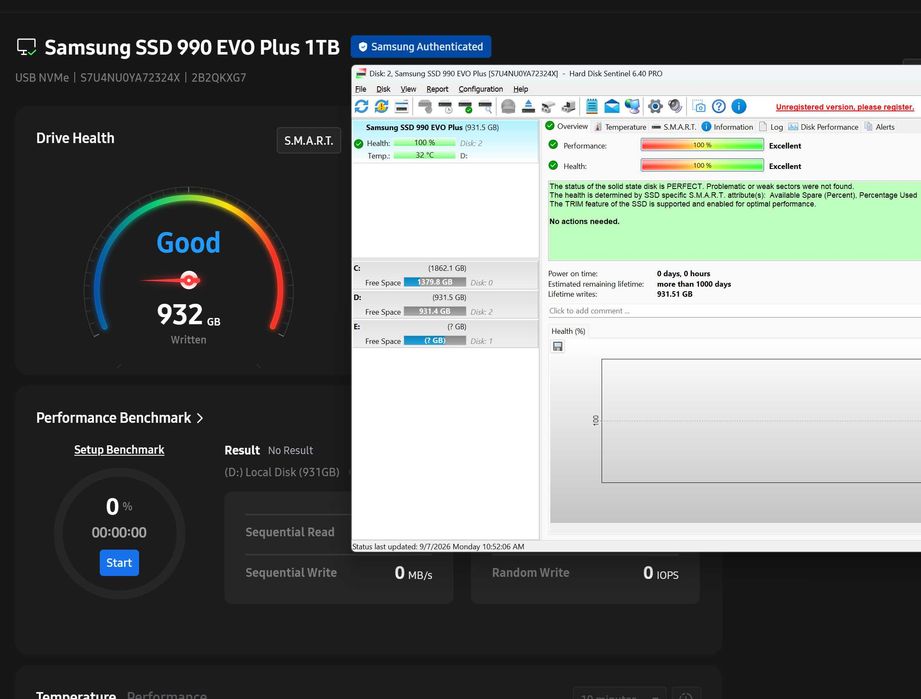 НОВ ! 990 EVO Plus PCIe 4.0 NVMe M.2 SSD 1TB