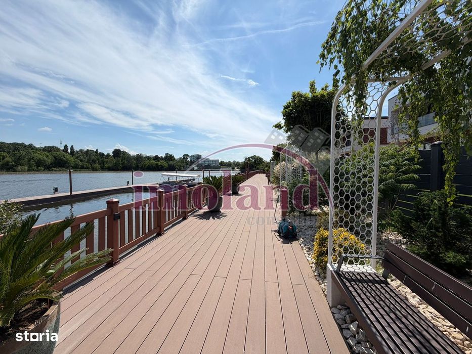 Marina Snagov - Vanzare - Vila NOUA - 5 camere - ponton la Lacul Snago