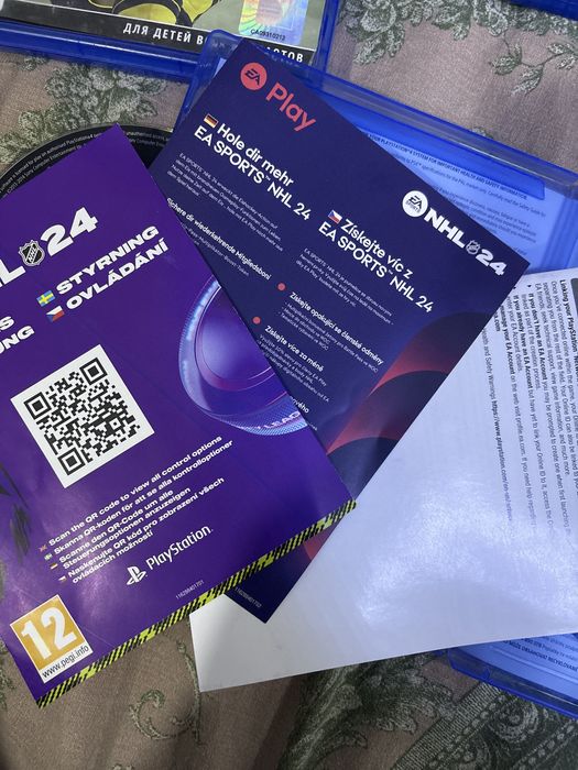 Игровой диск NHL 24