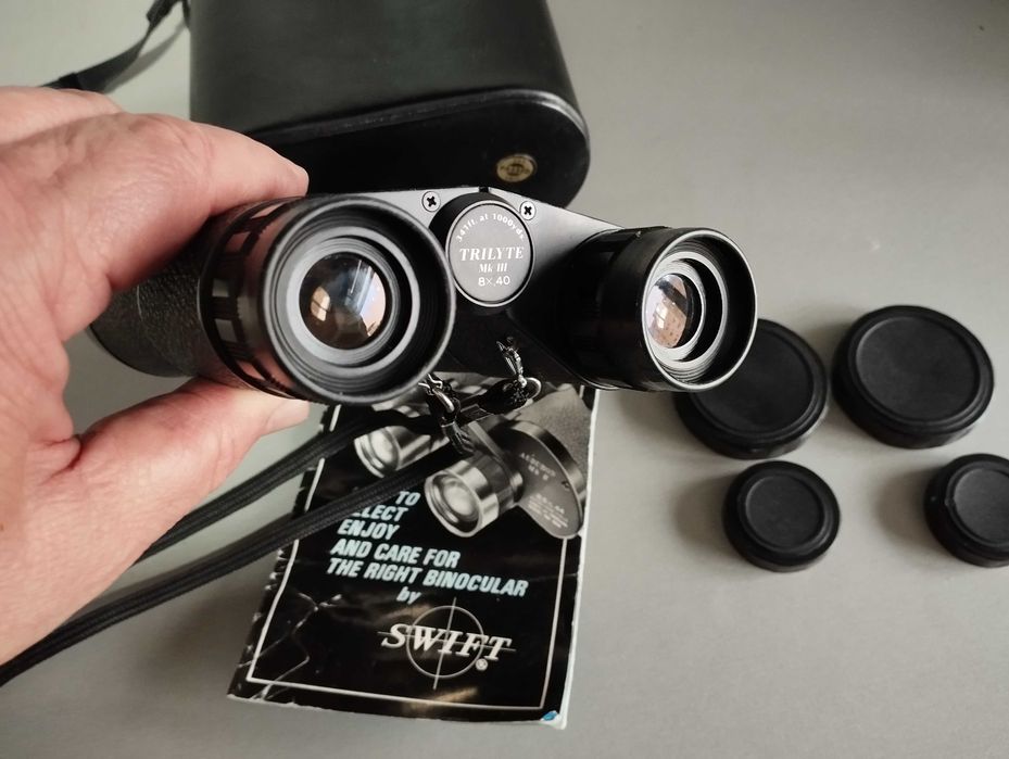 ТОП Ловен Японски Бинокъл- .Swift Trilyte 8x40 Mk III 806-Като НОВ