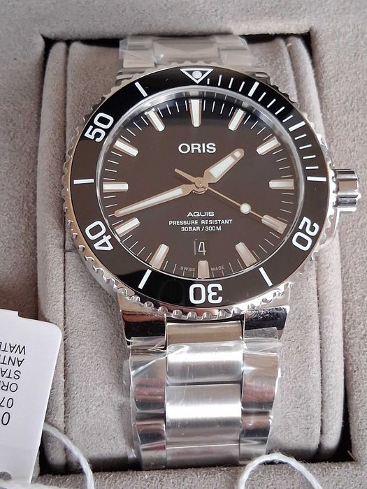 Oris aquis date blue