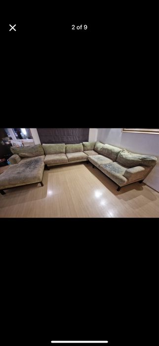 Подарявам П-образен диван от 3 части