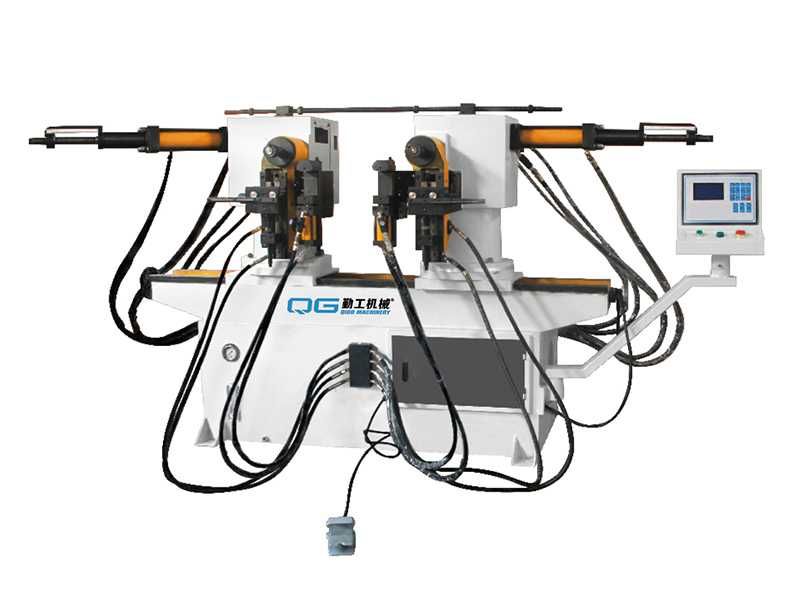 Гидравлический трубогибочный станок с двумя головками SW-38-90°