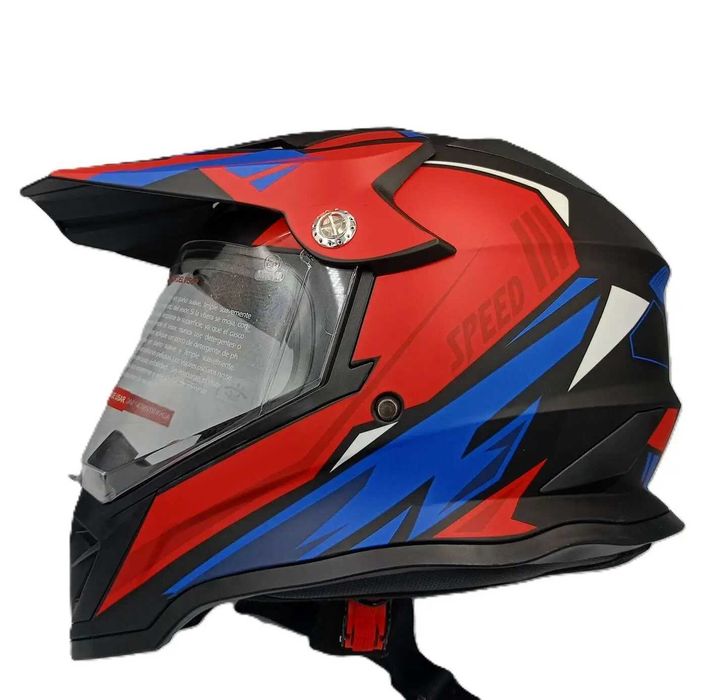 Детска каска ендуро мотокрос Атв с визьор