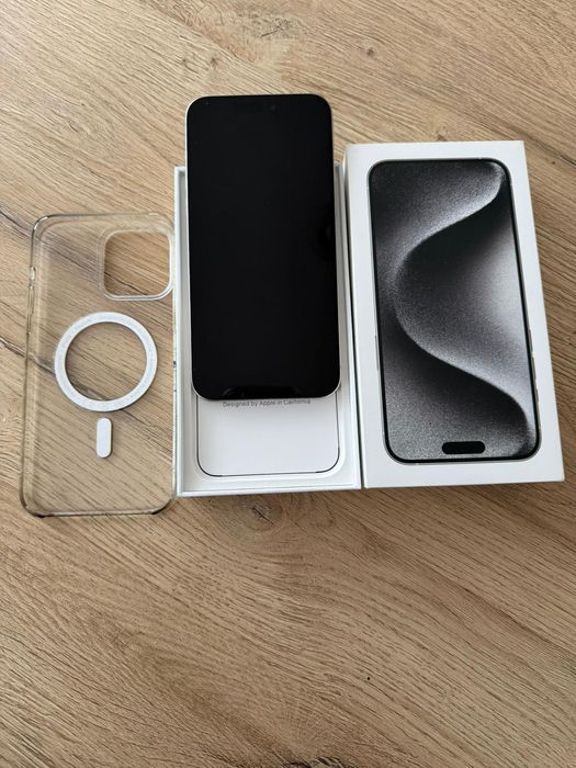 iPhone 15 Pro Max White Titanium