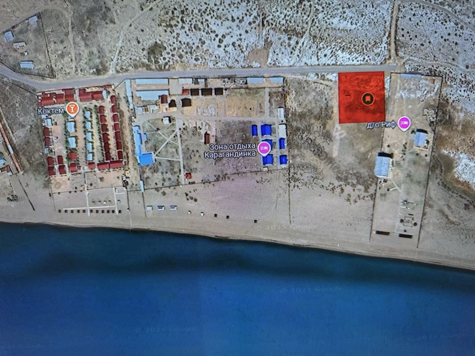 Участок в п. Чубар-Тюбек. 25 сот