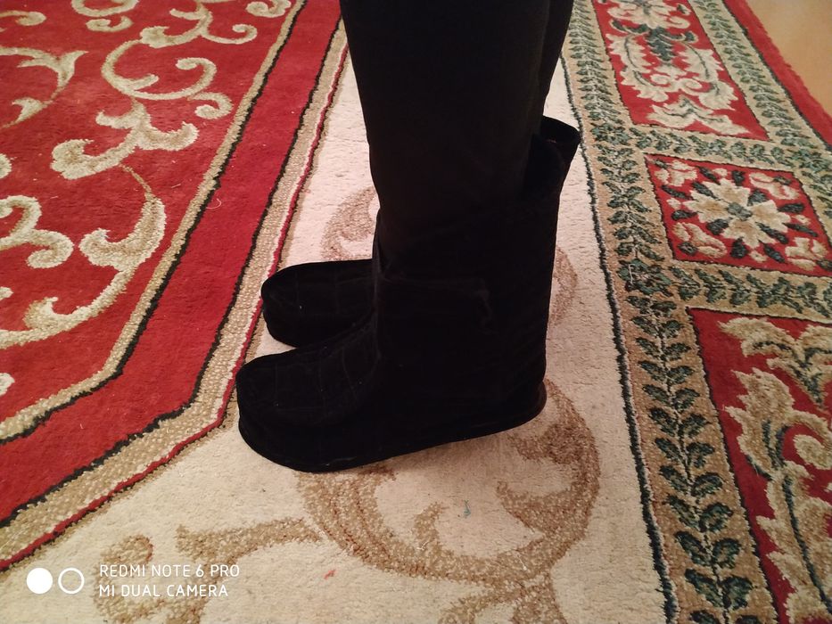 Тапочки из верблюей шерсти