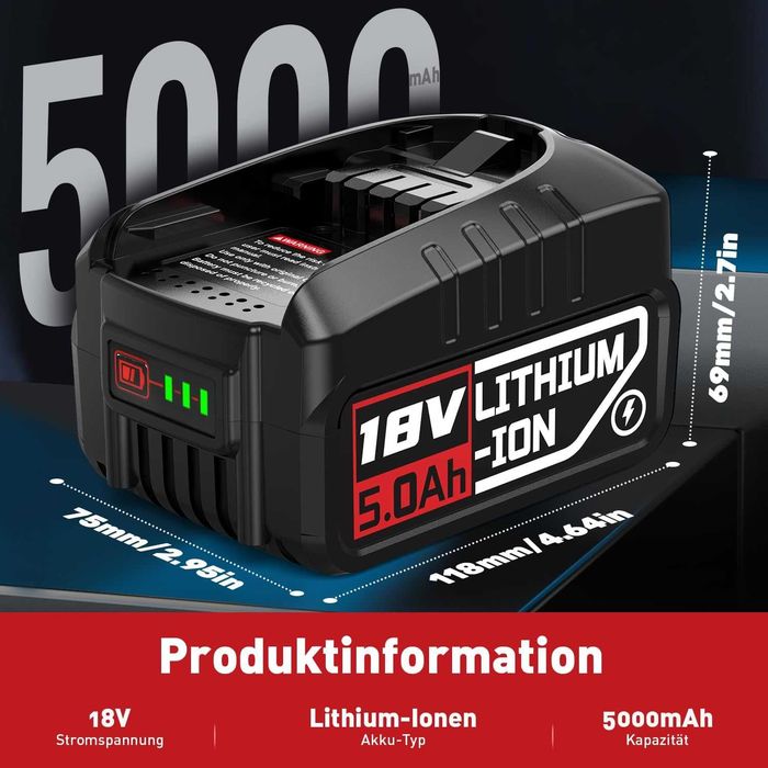 Резервна батерия Bosch 18V