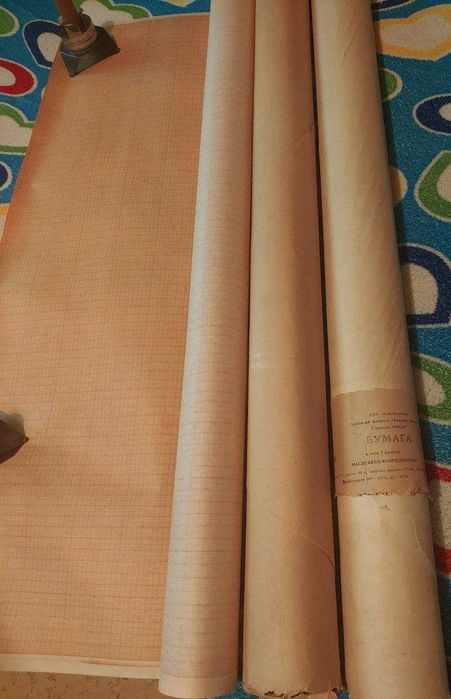 Масштабно-координатная бумага (пр-во СССР)