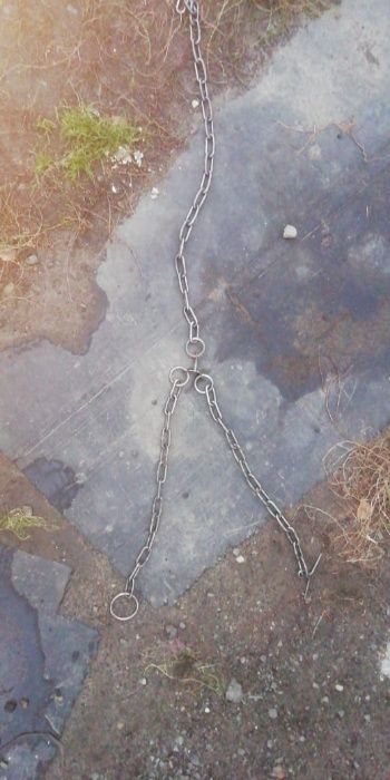 Цепь для привязи КРС с вертушкой