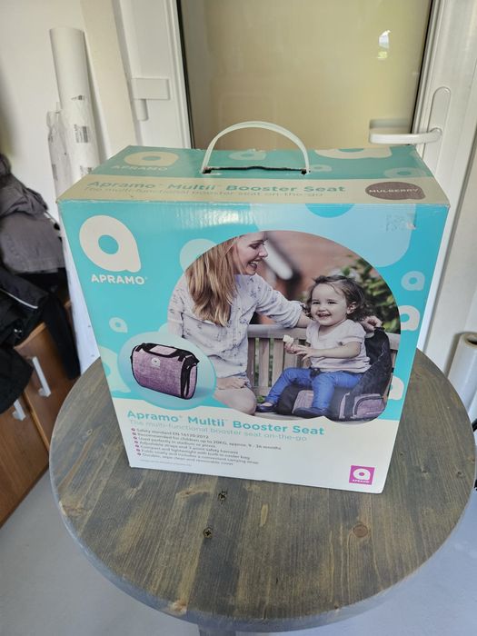 Scaun de masă portabil Apramo Multii Booster Seat, pliabil, până la 20 kg