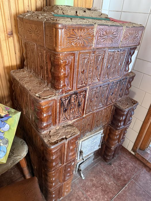 Sobă de teracotă utilizată