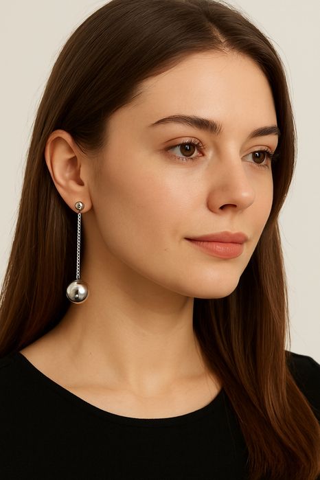 Новые висячие серьги