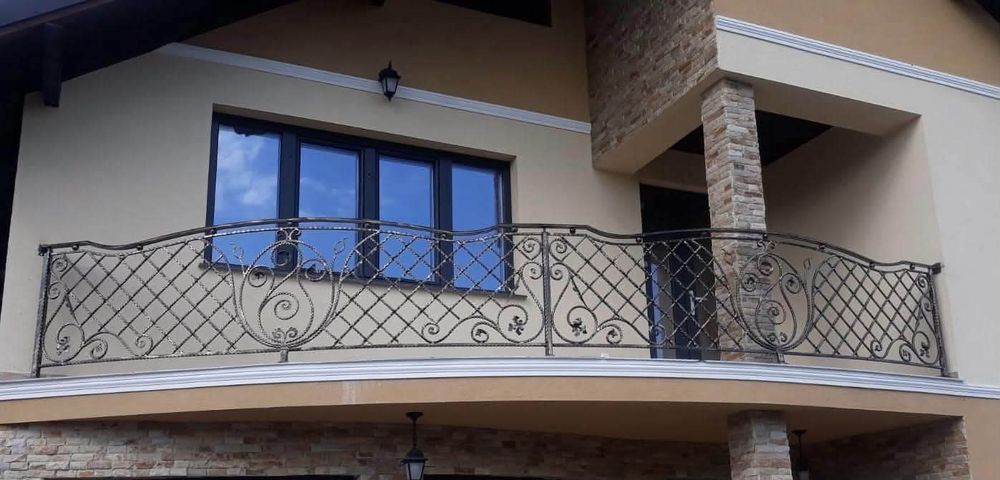 Balustrada din fier forjat
