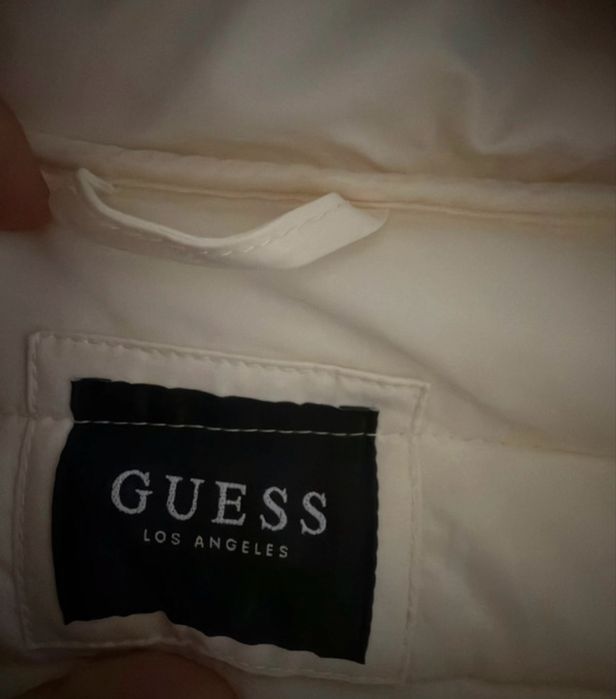 Geaca Guess alba