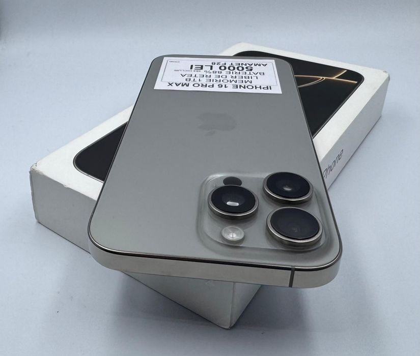 Amanet F28: Iphone 16 Pro Max 1TB