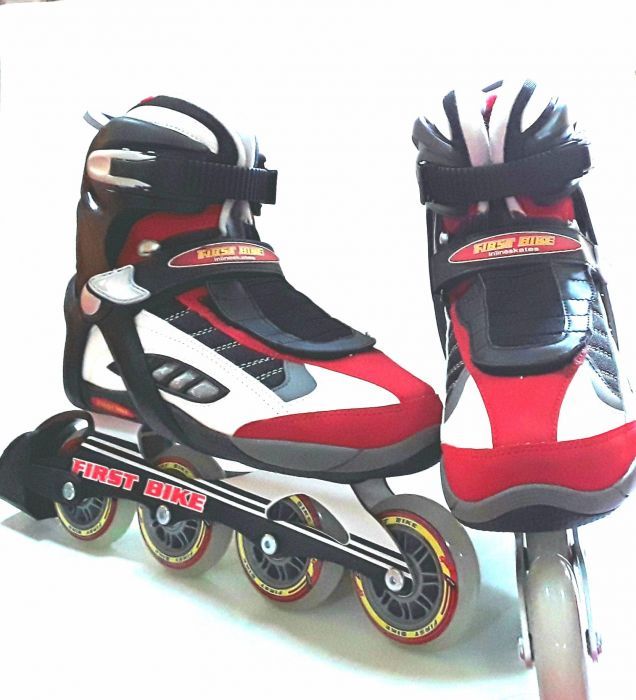 ROLE FIRST Premium cu sina din ALUMINIU si roti SILICON 41,42,43 - NOI