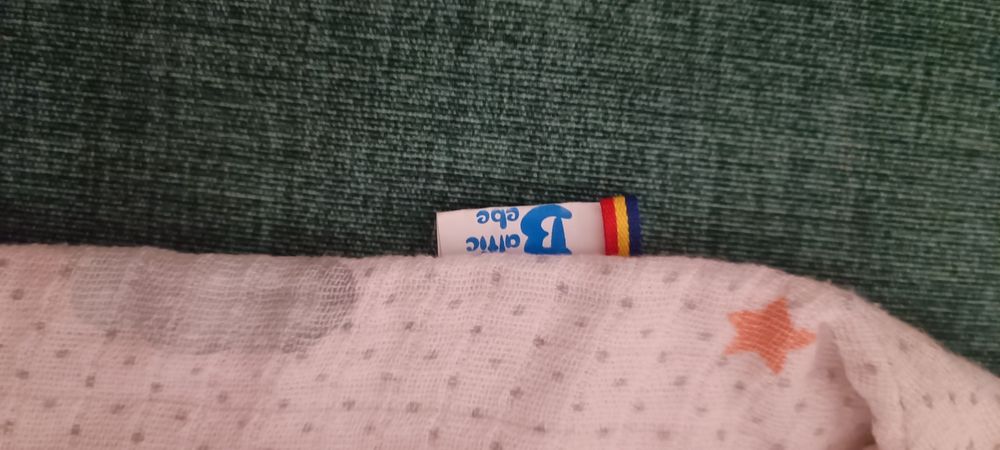 Sistem de Infasare, BalticBebe, Bumbac, Multicolor, Pasarele, Muselina