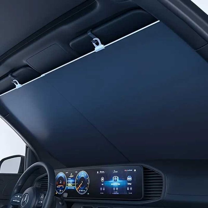 Set 2 parasolare auto retractabile 68x90cm