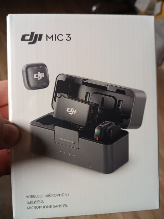 DJI mic 3 петличные микрофоны