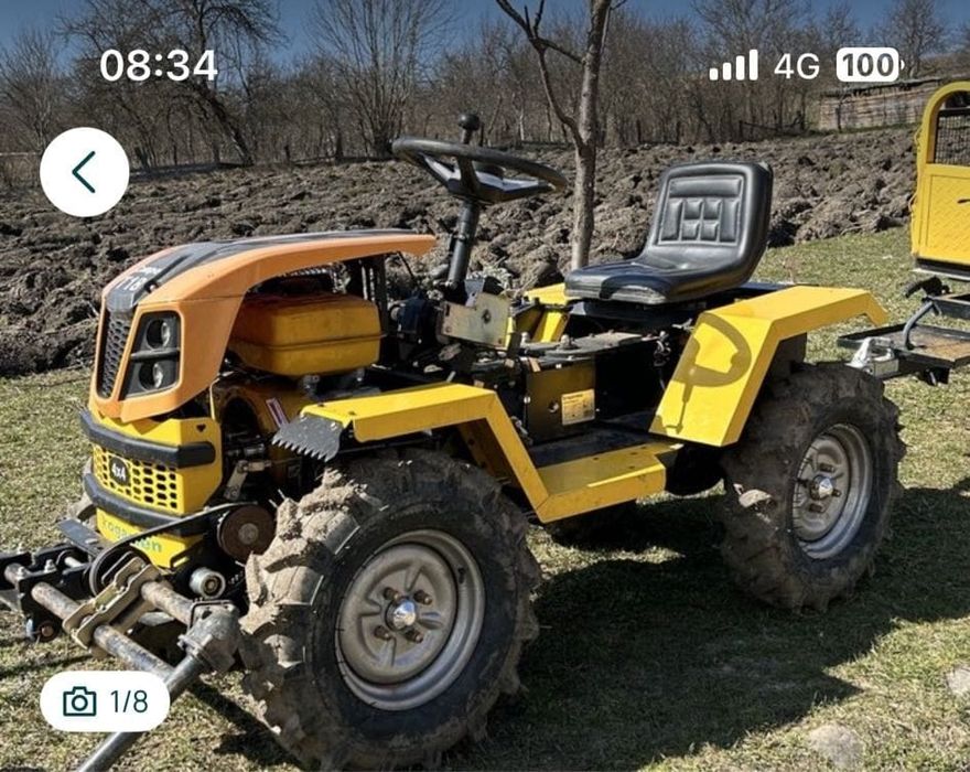 Minitractor ProGARDEN Campo T18 M