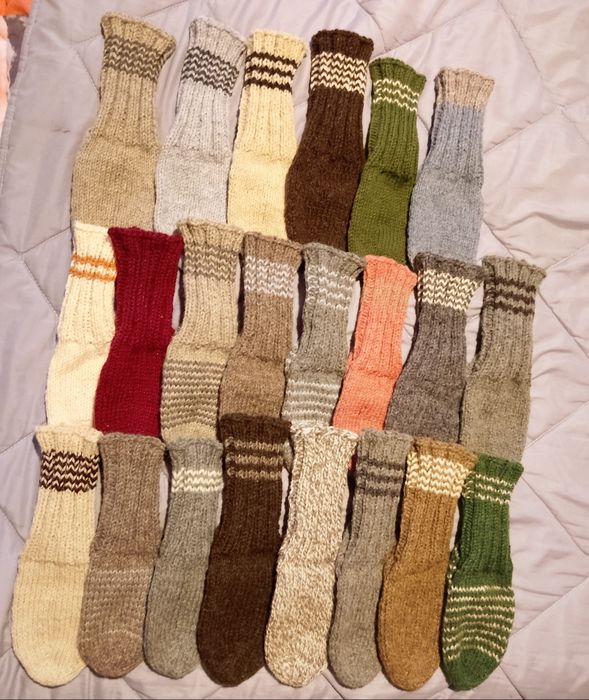 Вълнени чорапи.От 36до45 номер.