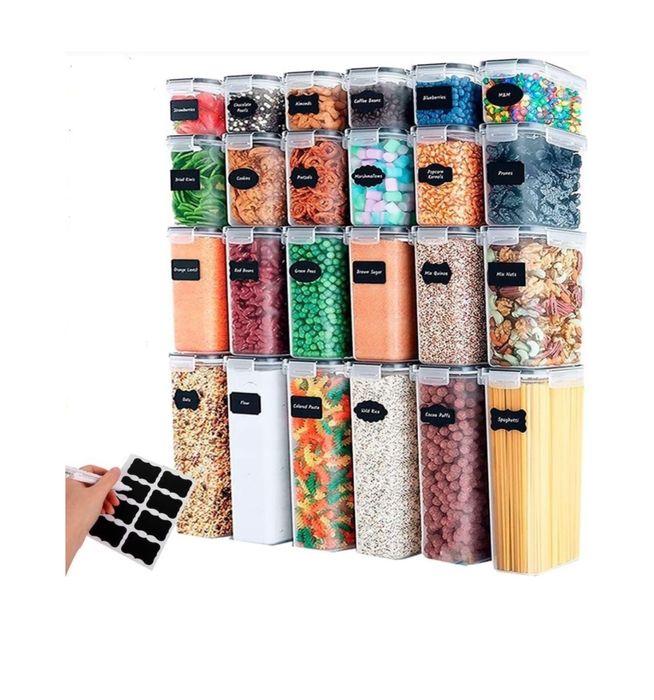 Контейнера для хранения стеклянные,пластиковые