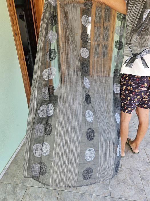 Пердета 2 броя сиви