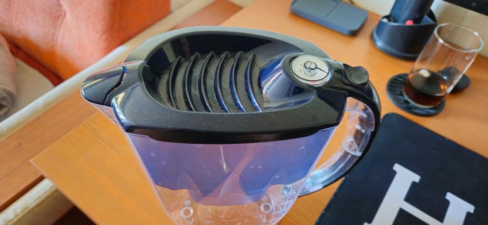 Аквафор Jasper Филтрираща кана за вода, цвят Синя х2,8 литра