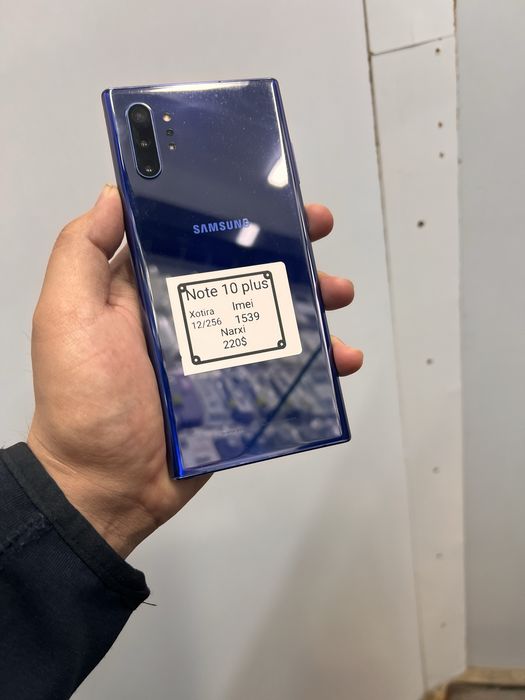 Galaxy note 10 plus 256 gb