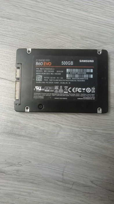 SSD Samsung 860 EVO 500GB – SATA III – Perfect funcțional