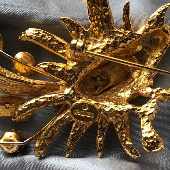 Винтажная брошь Graziano