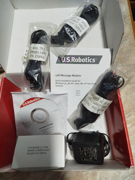 U.S.Robotics 56K новая. Не использовалась неираз.