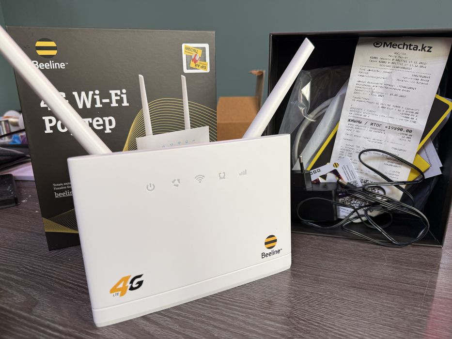 Продам новый Wi-Wi Роутер 4g Beeline, с Sim-картой