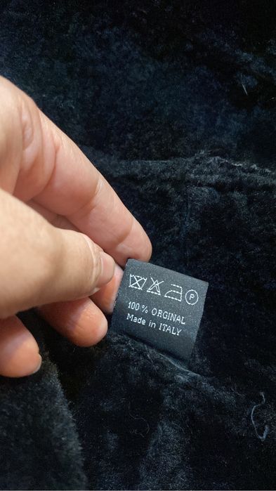 Дублёнка с меховым воротником