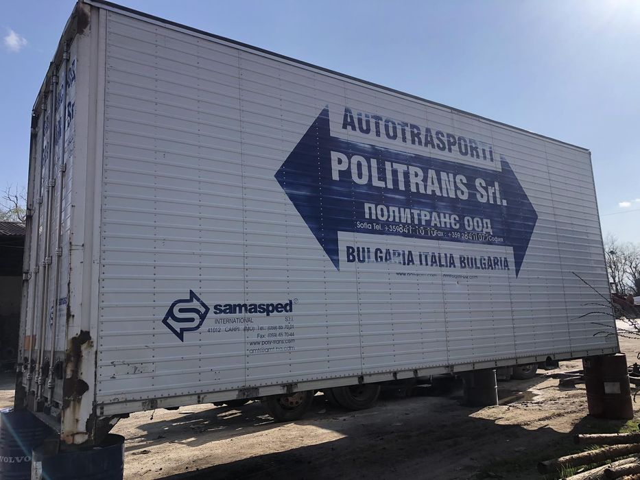 Фургон алуминиев 7.40×3.0×2.50