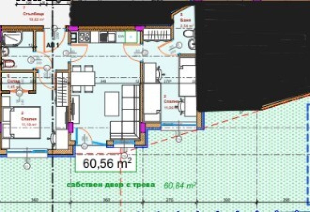 Продажба 2-стаен гр. Севлиево - гр. Севлиево 67.57m² - снимка 7