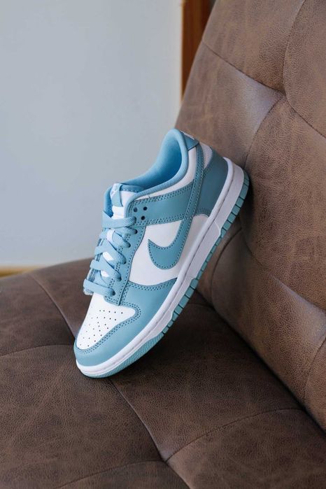 Nike Dunk Low Retro "White/Denim Turquoise"