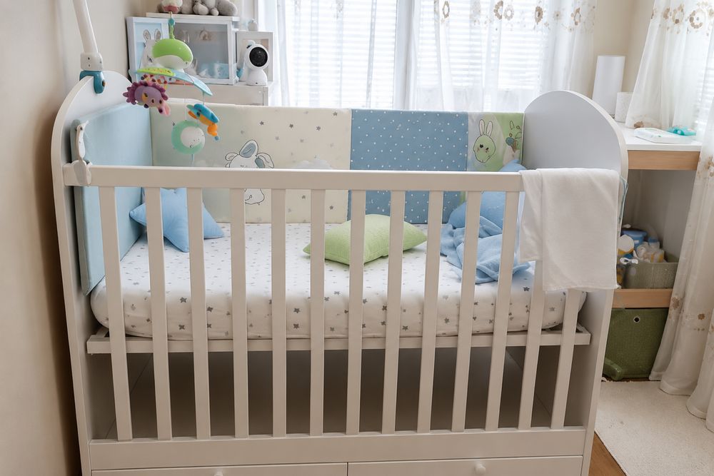 Кошара IKEA , GONNAT с чекмедже + подарък матраче