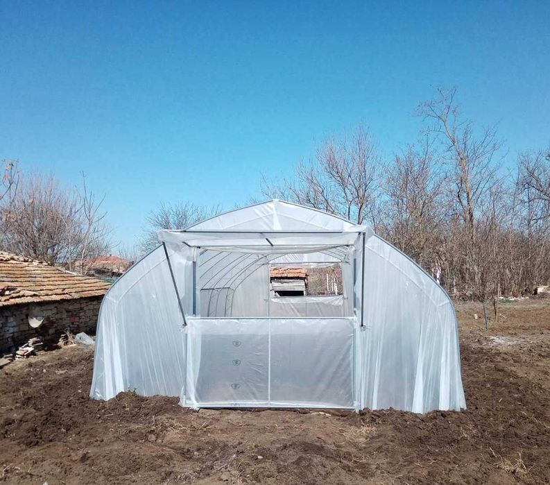 Оранжерии -тип Хоби / оранжерия ширина 4м