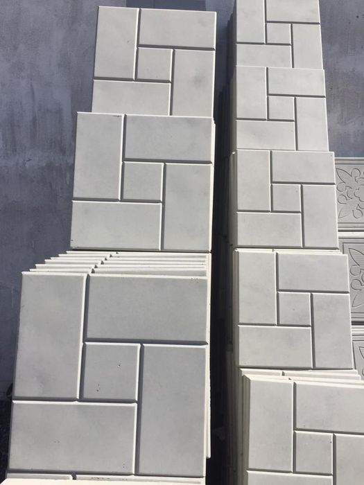 Тротуарная плитка, брусчатка, поребрики